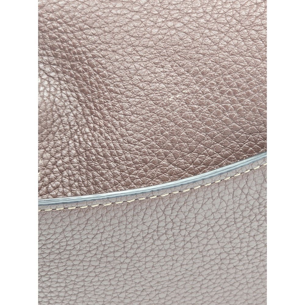 Coach Legacy Small Pebbled Leather Shoulder Crossbody Bag Brown Brass/Maple - Picture 8 of 16